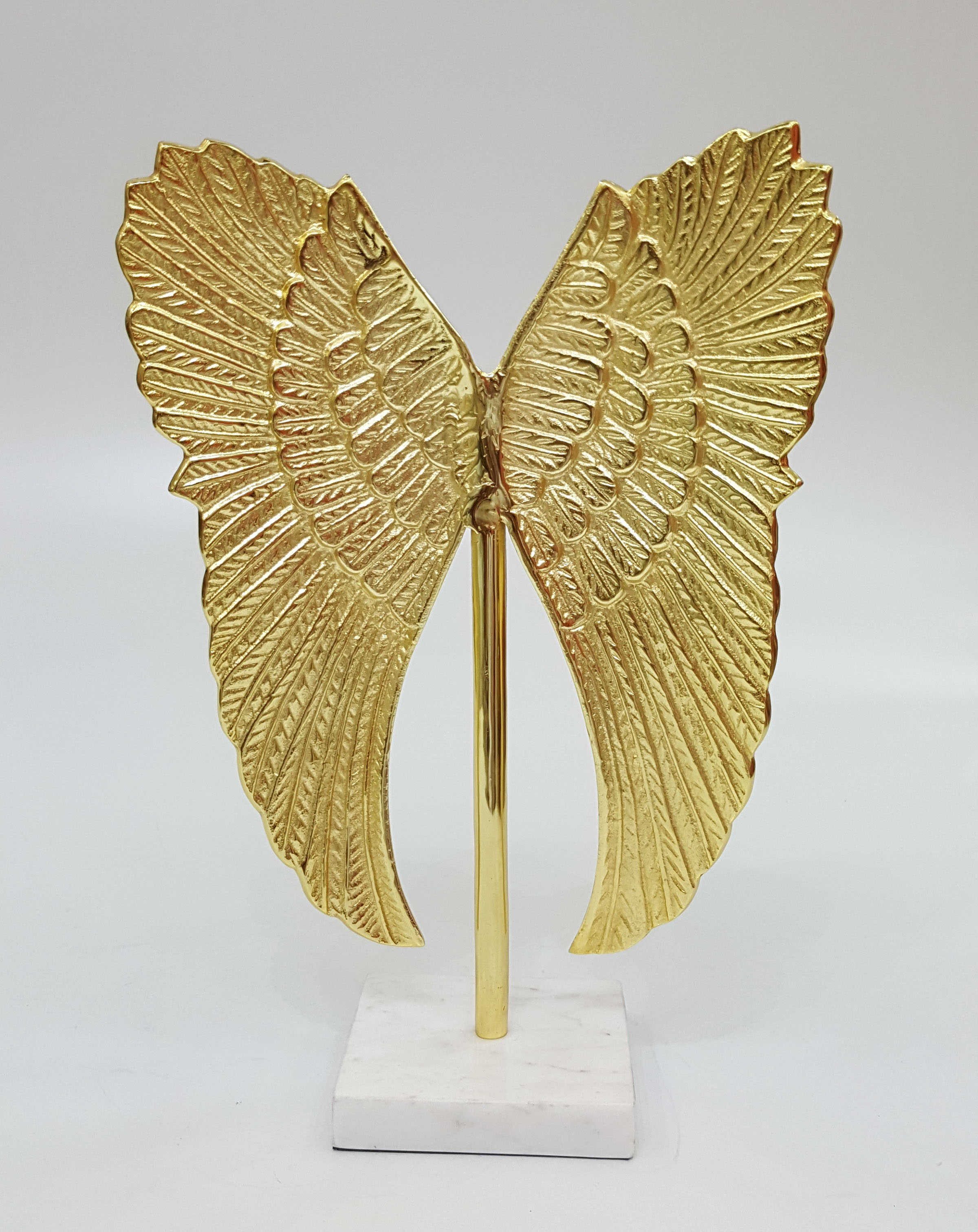 Gold Angel Wings Sculpture