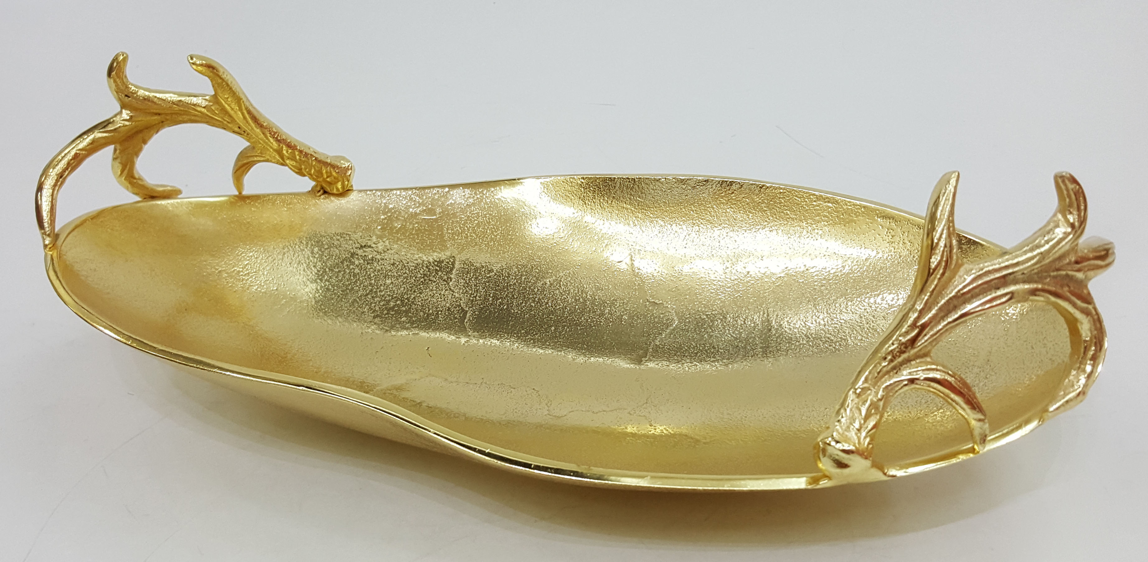 Gold Antler Decorative Bowl