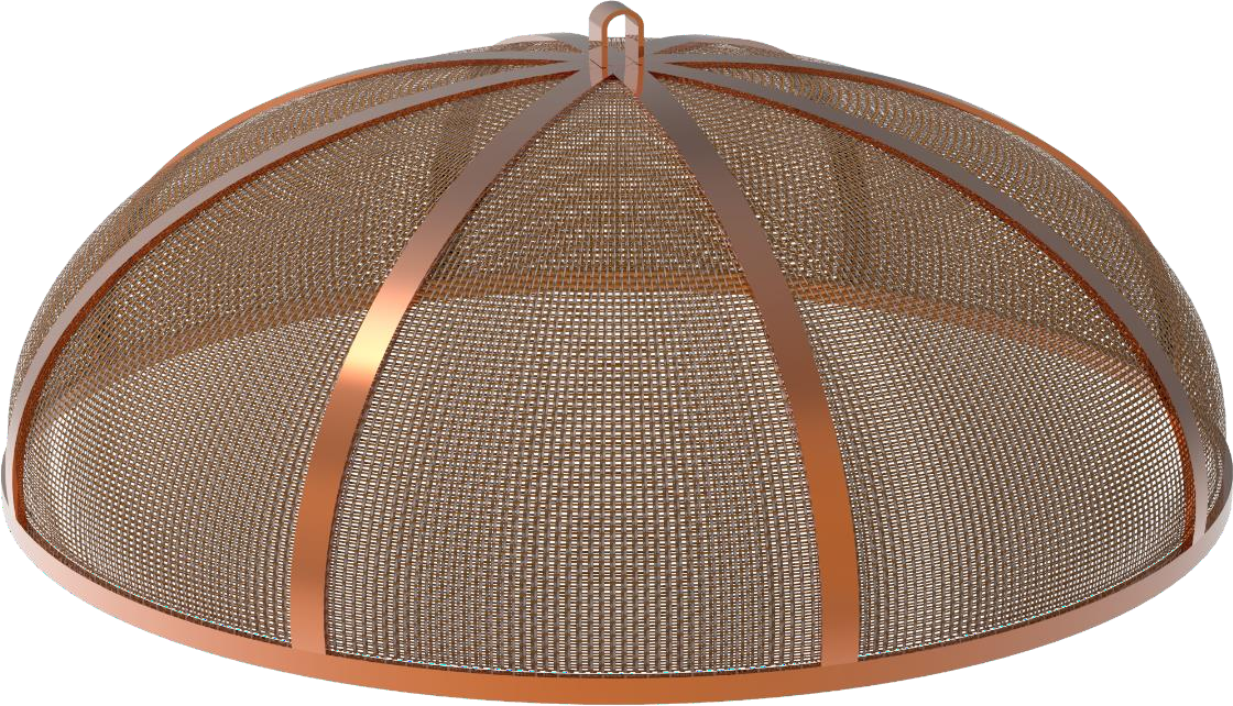 Copper Mesh Dome Food Cloche