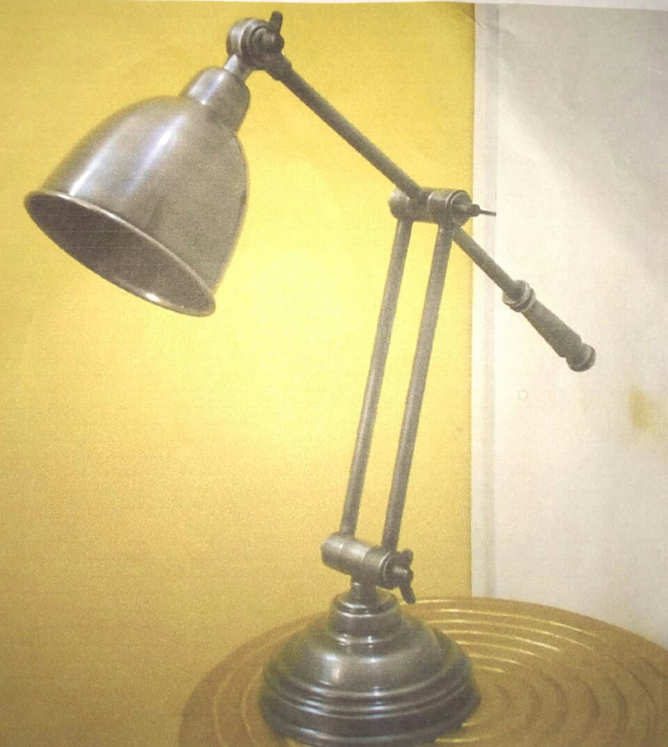Antique Bronze Desk Lamp