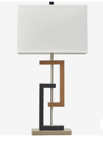Chain-Link Interlocking Rings Table Lamp