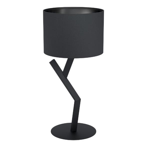 Metal Drum Shade Table Lamp with Pull-Chain