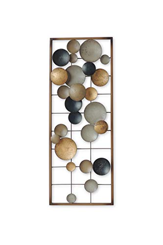 Multi-Disc Abstract Circle Wall Art